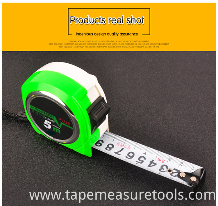 Factory wholesale custom 5m thick nylon waterproof wear-resistant metal tape measure